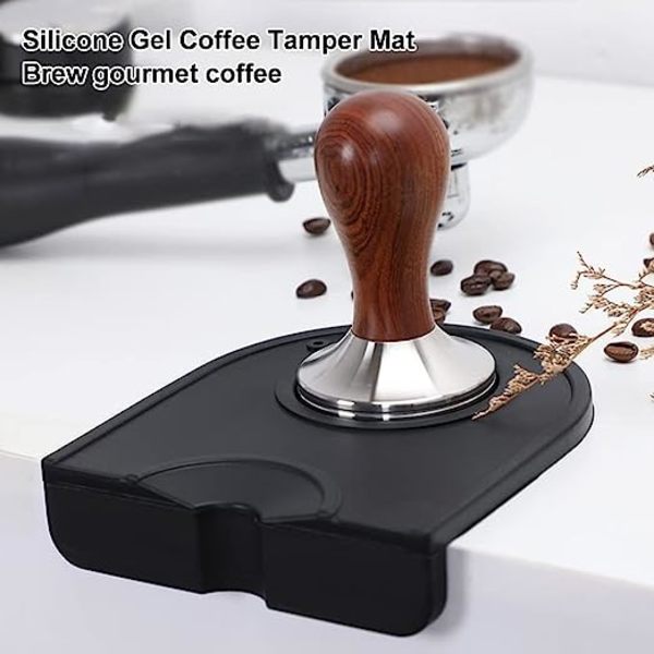 Tamppausmatto, espressotamppausmatto, kahvijauheen puristusalusta, Coff