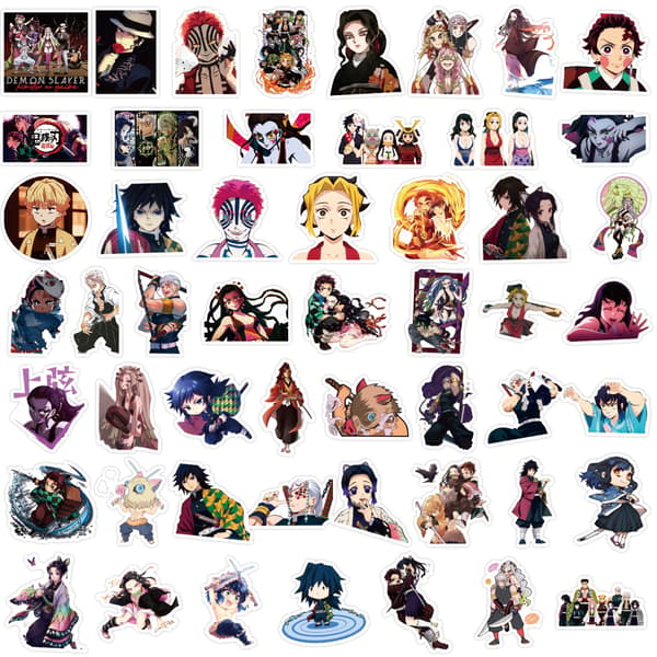 150 Ghost Blade Cartoon Version Stickers Vandtætte Dekorative S