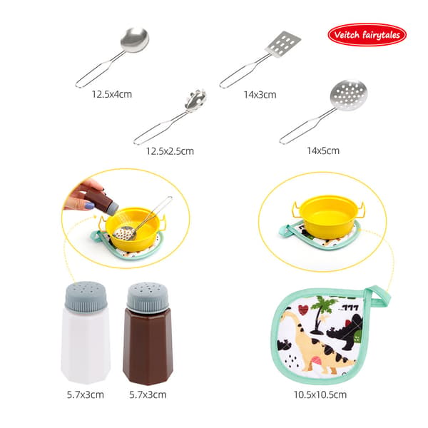 Barnmatlagning Matlagning Spendera Hem Mini Kök Grönsaksskrapa