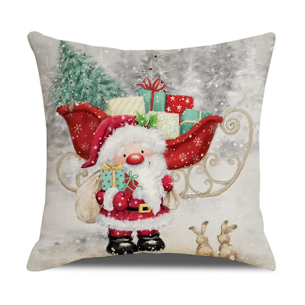 Putetrekk 45 x 45 putetrekk sett med 4 putevar Christma