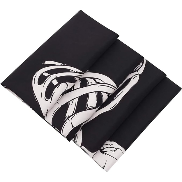 Rock and Roll Skull Tapestries, Funny Skull Human Skeleton Tapes