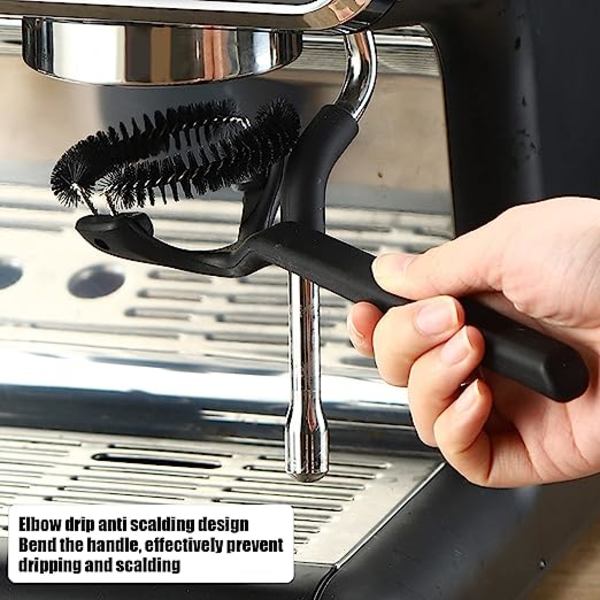 Espresso-kahvikoneen puhdistusharja - 58 mm