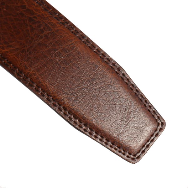 Uformell jeans-belte for menn - brunt belte