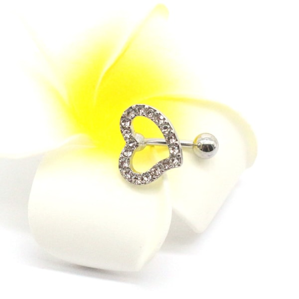 Mavepiercing, Hjerteformet omvendt mavepiercing, Pave Crys