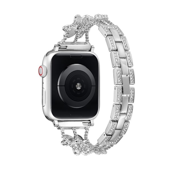 Yhteensopiva Apple Watch -rannekkeen kanssa 41mm 40mm 38mm naiset, Luxury Bl
