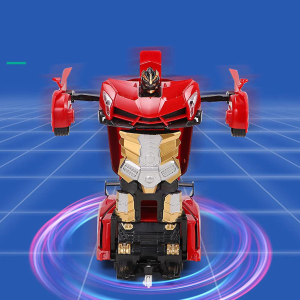 Deformationsbil Robot Fjärrkontroll Bil Transformer Robot Bil T