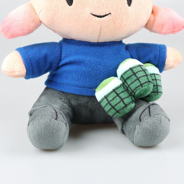 Kawaii SMG4 AXOL pehmolelu Axolotl pehmeä täytetty pehmolelu lapsille G