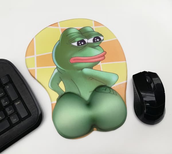 Ergonomisk musemåtte - Gamer musemåtte med gel håndledsstøtte