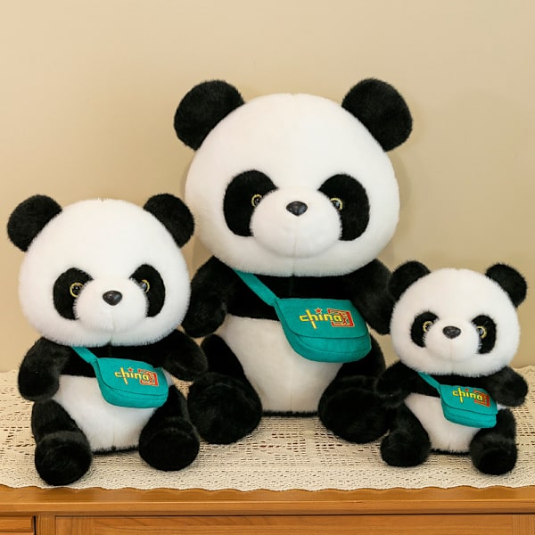 Blød Panda Plysdyr til Piger, Børn, 30cm Panda Plysdukke