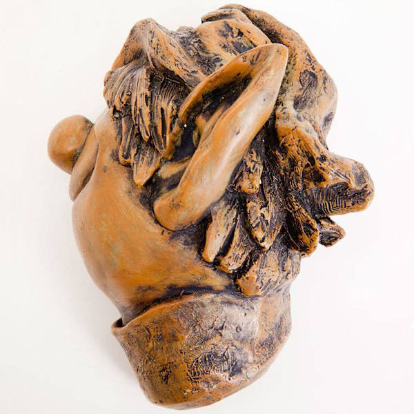 Hageskulptur, Elf Boy Statue Utendørs Tre Hugger Resin Hagefigur