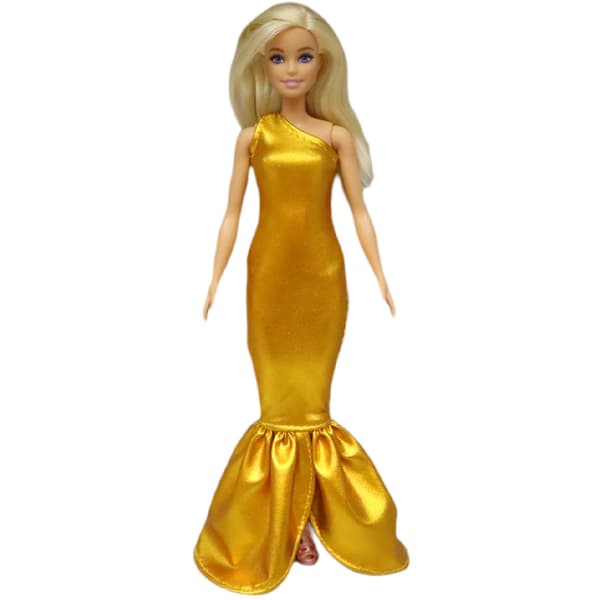 8 stk. 30cm Barbie prinsessekjoler modesæt