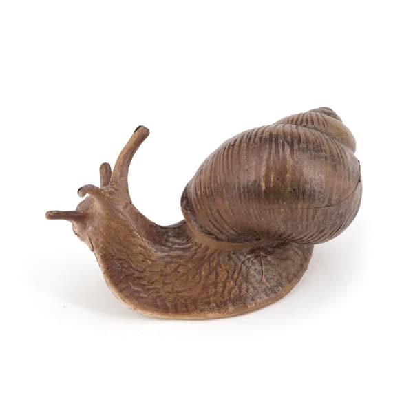 2 stk. hagesneglstatuefigur i plast