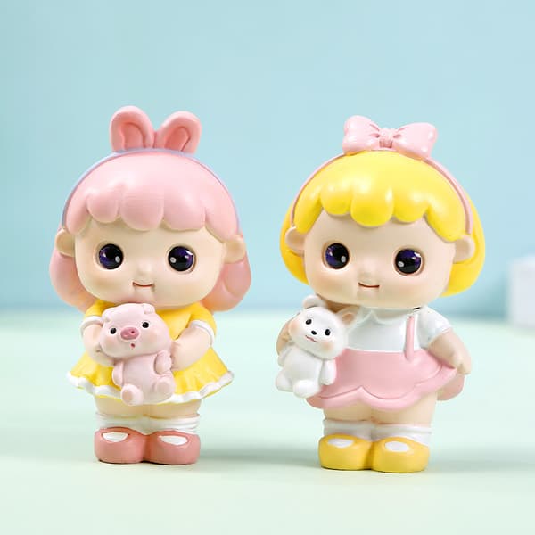 2 Dudu Jenter Prinsesse Bursdag Stekte Kake Ornamenter Barnerom