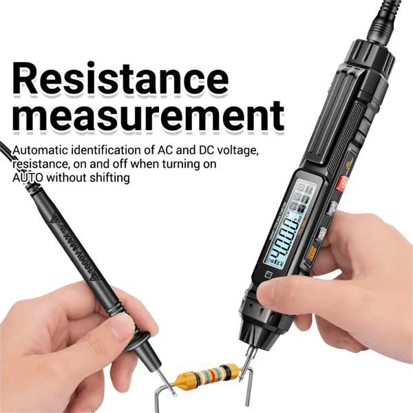 Liten bärbar helautomatisk digital multimeter med hög precision