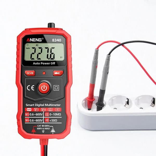 Automatisk multimeter med høj præcision, spændingsmodstandstester