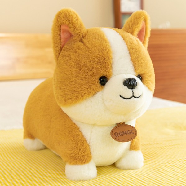 Corgi hund plyschdjur (40 cm)