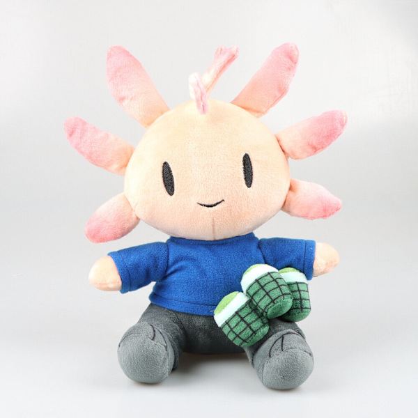 Kawaii SMG4 AXOL pehmolelu Axolotl pehmeä täytetty pehmolelu lapsille G