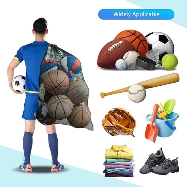 Ball Bag Stor Nett Mesh Bag for Folding Nylon Net Bag