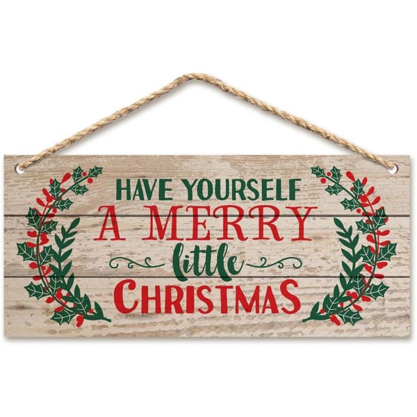 Christmas Door Decor Sign, Wooden Winter Decor Signs, Indoor Out