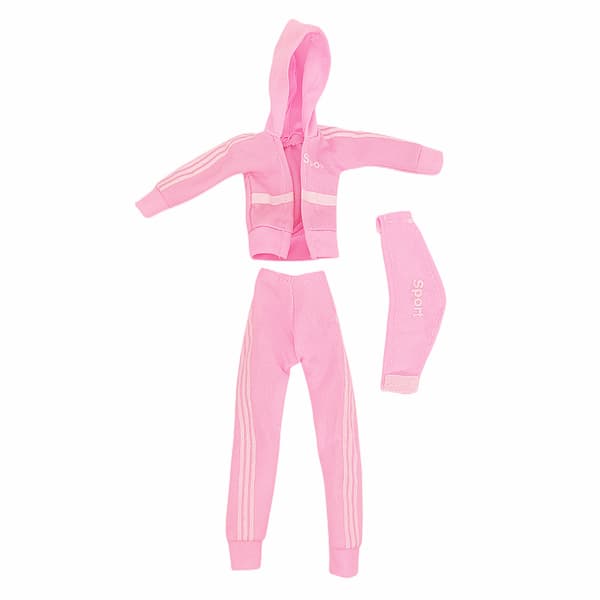 3 st Barbie sportkläder 30cm dockkläder studentleksaker flickklänning