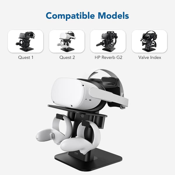 VR-stativ for Oculus Quest/Quest2/Rift S/HTC Oculus VR-skjerm black