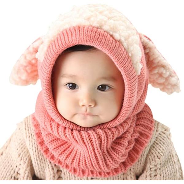 Koreansk vintervalpeformet heldress i ull for baby, varm sjal Ba