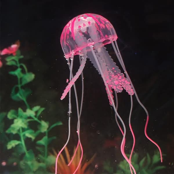 Kunstig manet, akvariedekorasjon, silikonmanet, 2