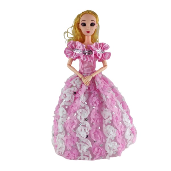 5 kpl 30 cm nuken hame Barbie-prinsessanuken hame tyttö pukeutuu