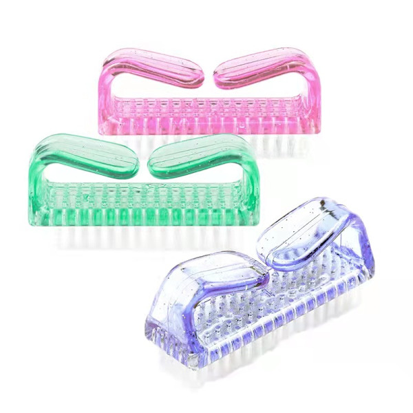 9-pack nagelborstar handrengöring manikyr pedikyr nagelskrubbe