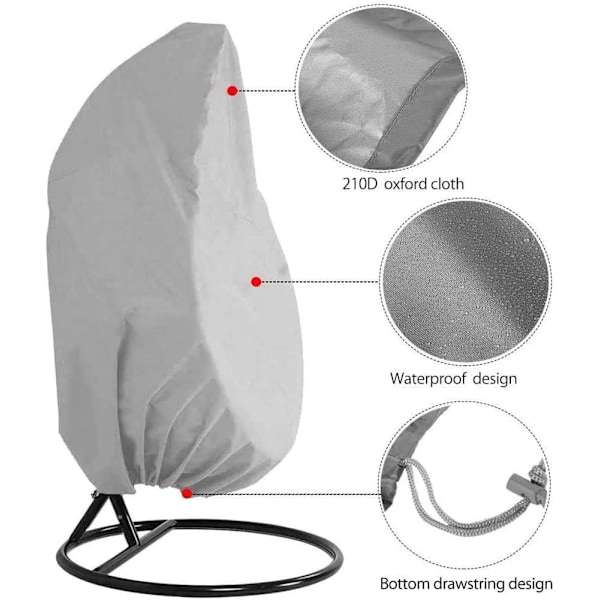 Ripustettava tuolinpäällinen, ripustettava tuolinpäällinen, munatuolinpäällinen, vesi