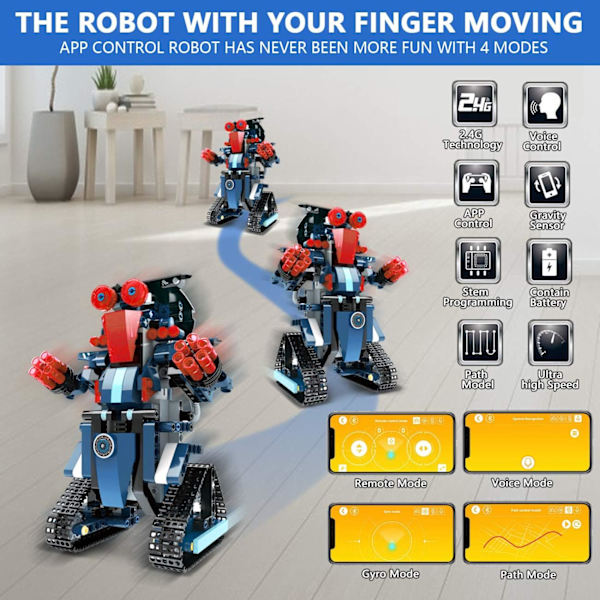 Robottilelut lapsille, hieno tiede rakennussarja pojille a