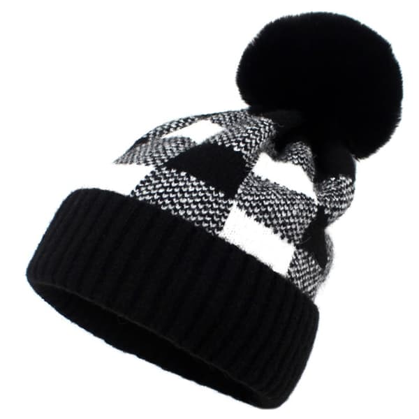 Damer Vinter Varme Hat Retro Ternet Uld Hue