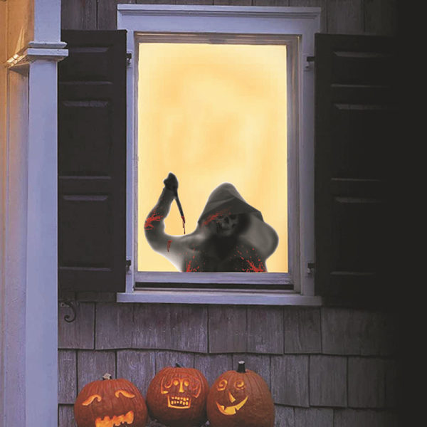 2022 halloween seinä tarrat haunted house party tausta deco