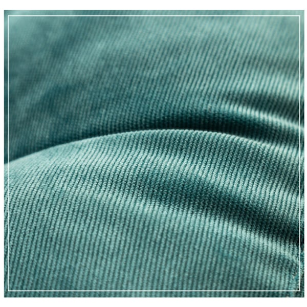 Paksun samettikangas pyöreä tatami-tyyny （45*45cm） Blue