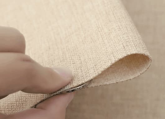 Beige, 2 Mx1.48 M Bordløper Burlap Bånd