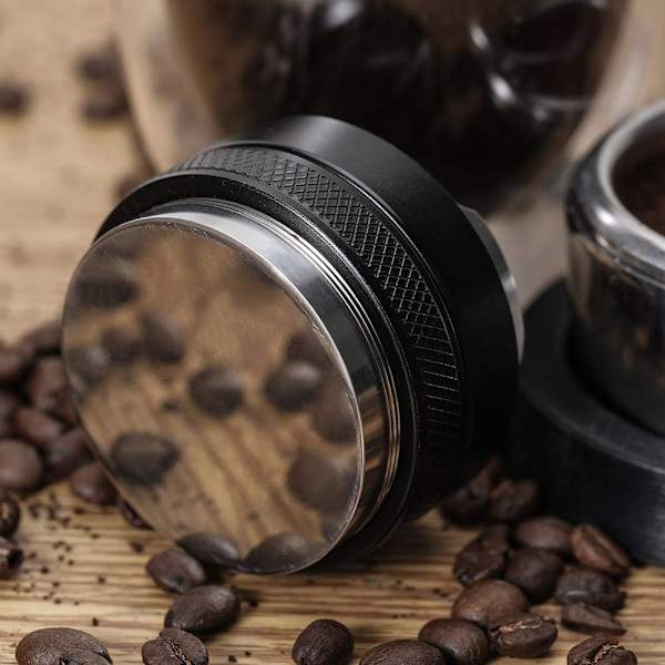 53 mm kaffedistributör och tampermaskin, dubbelsidig kaffedistributör
