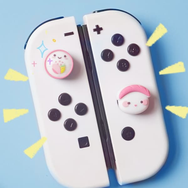 4 stk. Nintendo Switch sushi rocker cover