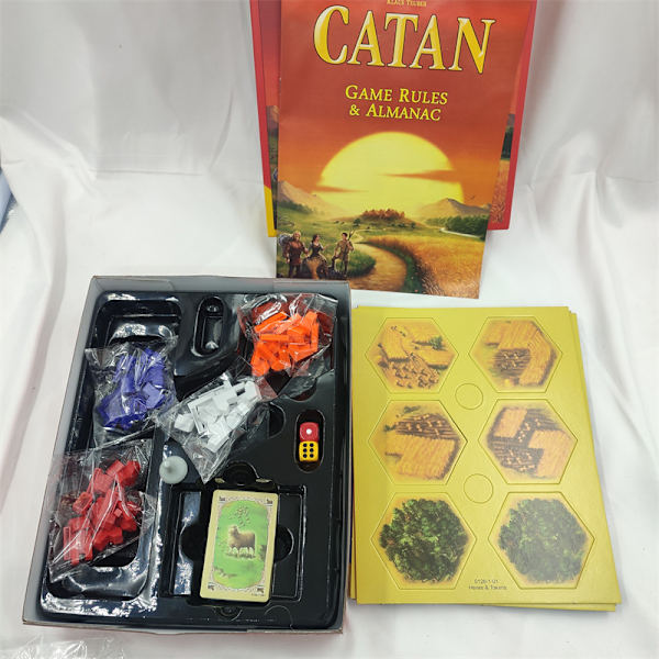 Katan Island brætspil CATAN pædagogisk fritidsspil kort til