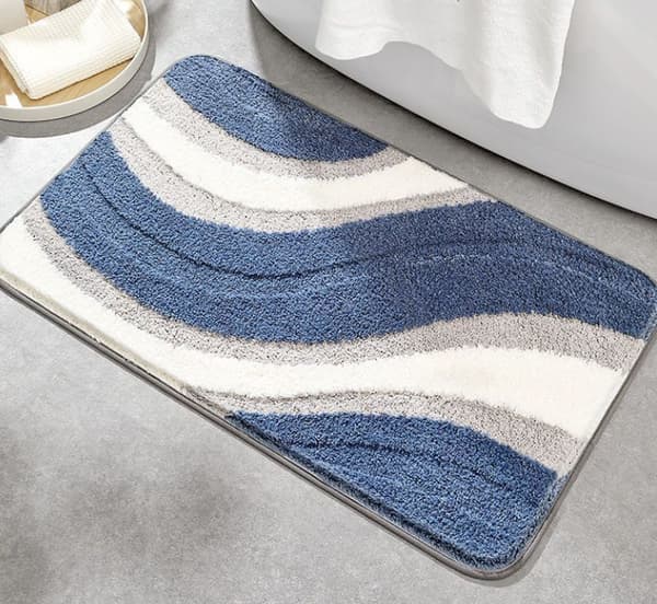 40x60cm Sklisikker Badematte Mikrofiber Badteppe