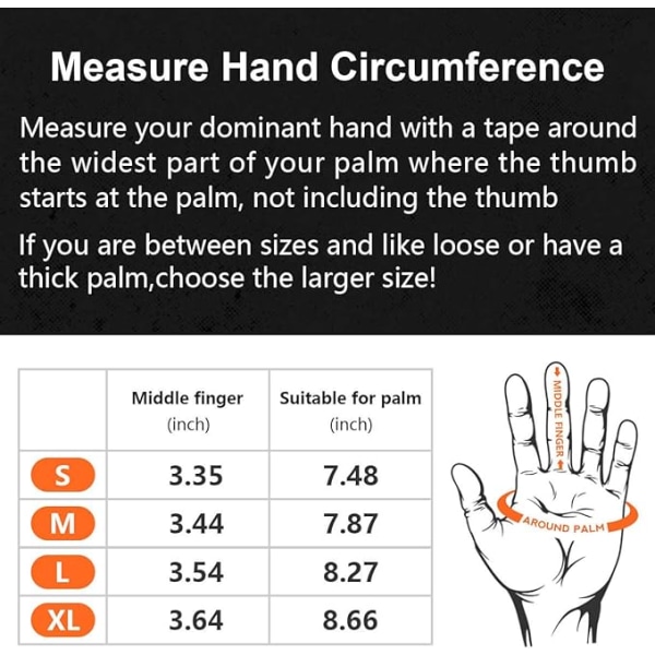 Vinterhandsker Touchscreen Handske Palm Patch Isoleret Termisk Fle
