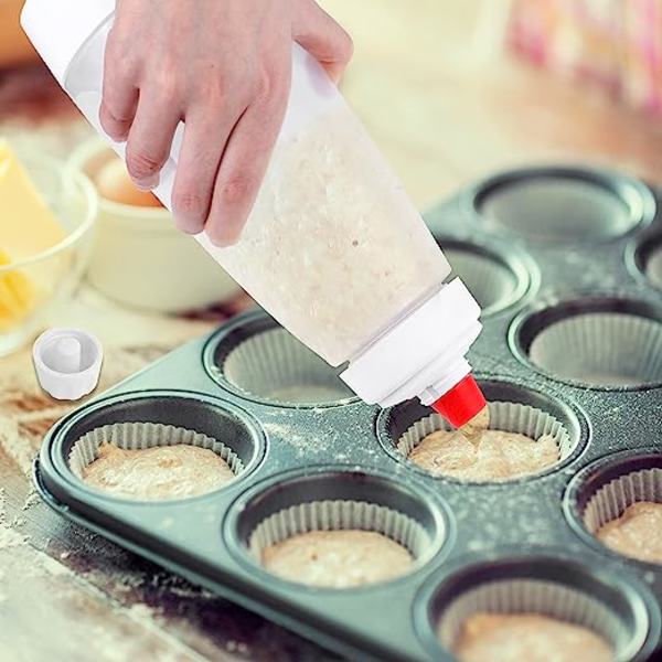 Pandekagedej Dispenser med Blandebold Pandekage Kage Bageri Til
