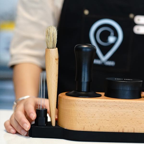 Set med 2 kaffekvarnsborstar, espressomaskin rengöringsborste N
