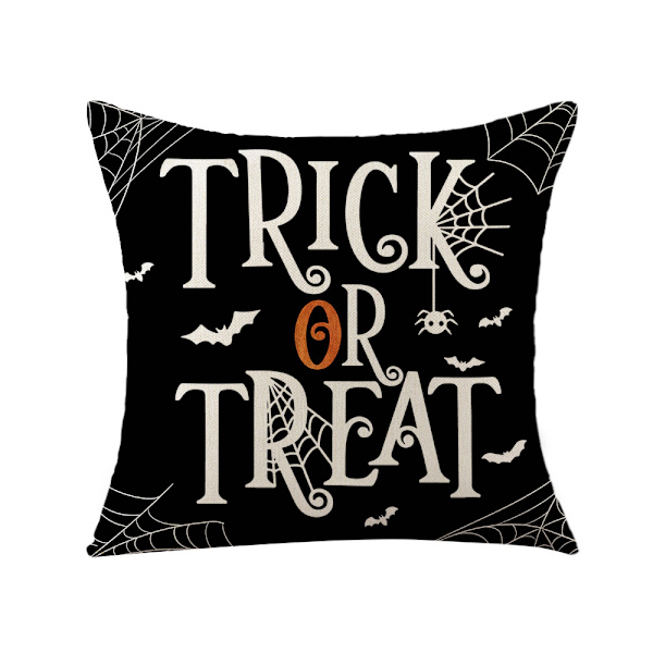 Halloween örngott 18\" x 18\" Trick or Treat örngott Happy H