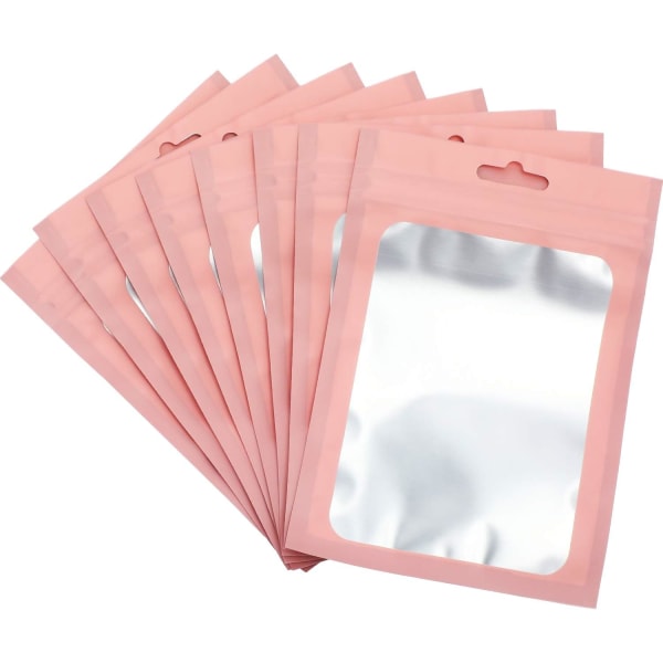 100 stk. Mylar-poser, lugtfrie poser, genlukkelige poser til små
