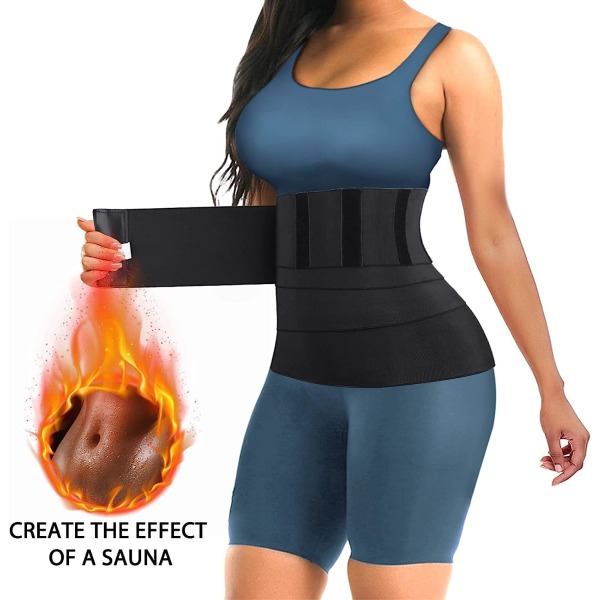 Midjetränare, Wrap Waist Trainer Band för kvinnor