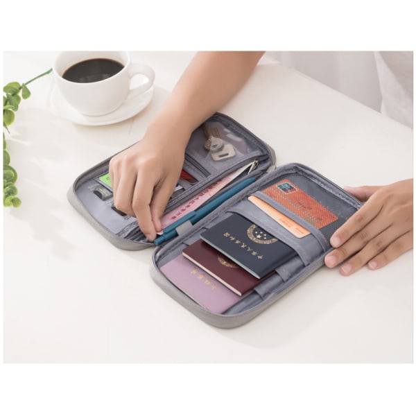 Portabel Business Travel ID Organizer-Navy