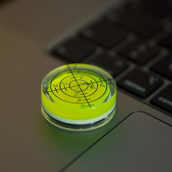 Vaterpas, 5-pak, Ø 32 mm diameter, præcisionsvaterpas
