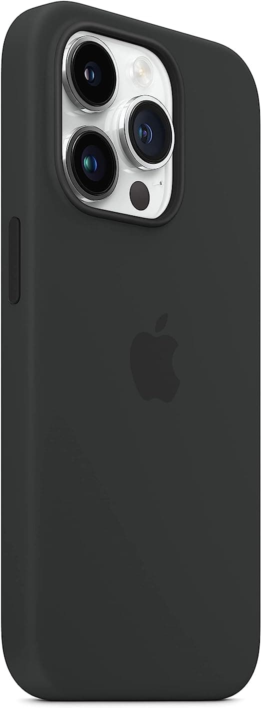 iPhone 14 Pro -silikonikotelo MagSafella - Midnight
