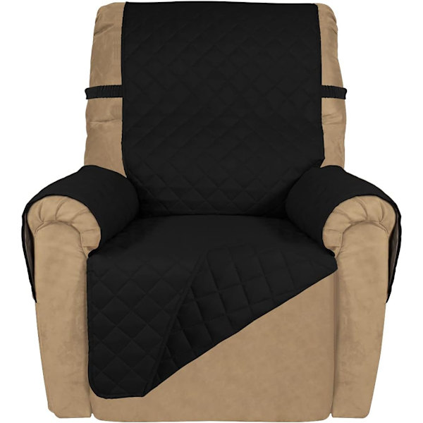 Dobbeltsidet quiltet recliner sofaovertræk, vandtæt sofaovertræk,