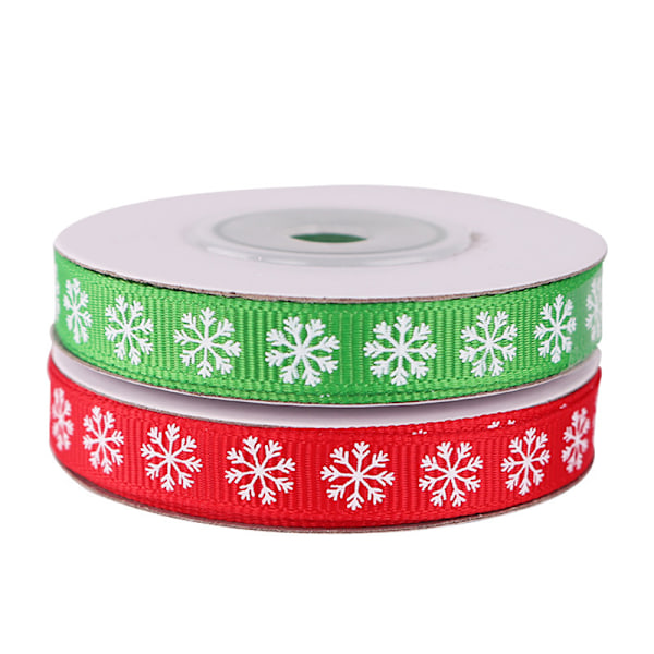 2 stk Grosgrain Juleribbon til Dekorasjon